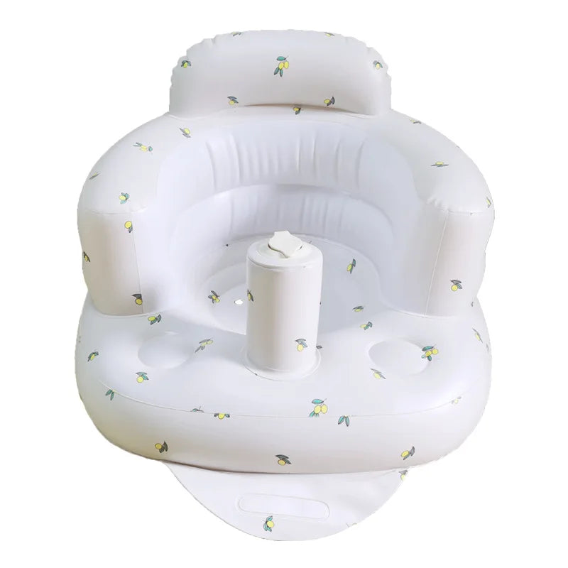 Baby Inflatable Seat for Babies Built in Air Pump Infant Back Support Sofa Infant Support Seat Toddler Chair for Sitting up Gift