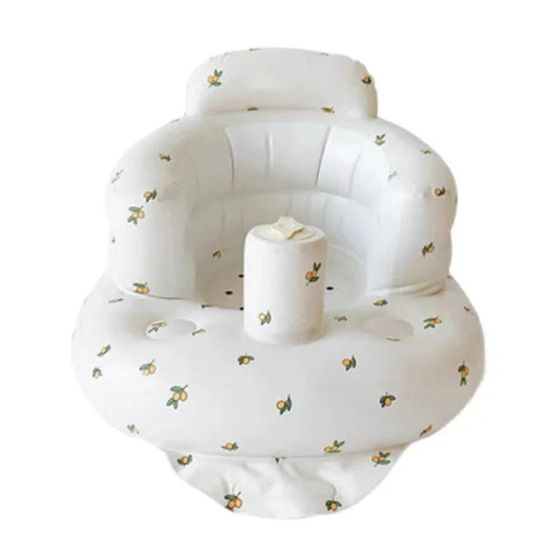 Baby Inflatable Seat for Babies Built in Air Pump Infant Back Support Sofa Infant Support Seat Toddler Chair for Sitting up Gift