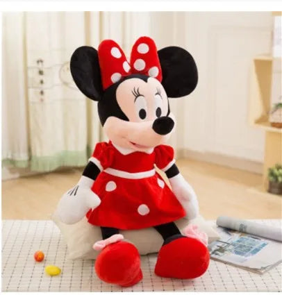 Disney Mickey Mouse Minnie Donald Duck Daisy Goofy Pluto Plush Toy Cartoon Soft Stuffed Dolls Pillows 