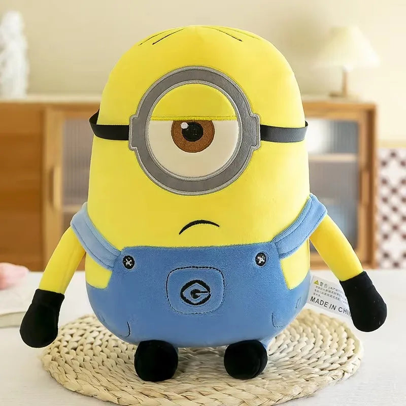 Cute Minions Movie Characters Yellow Plush Toys