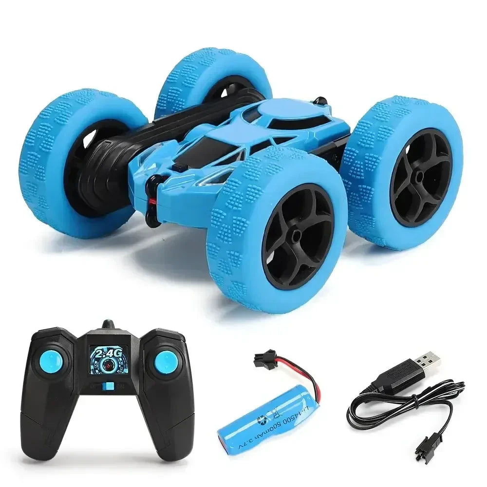 RC Stunt Car Children Double Sided Flip 2.4G Remote Control 360 Deree Rotation off Road Drift RC Car Gifts for Kids Adults Boys