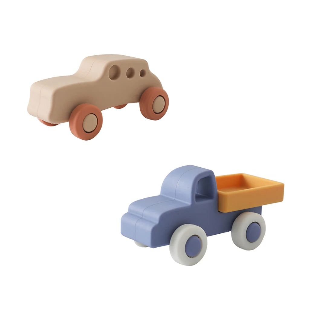 Baby Silicone Car Toys 