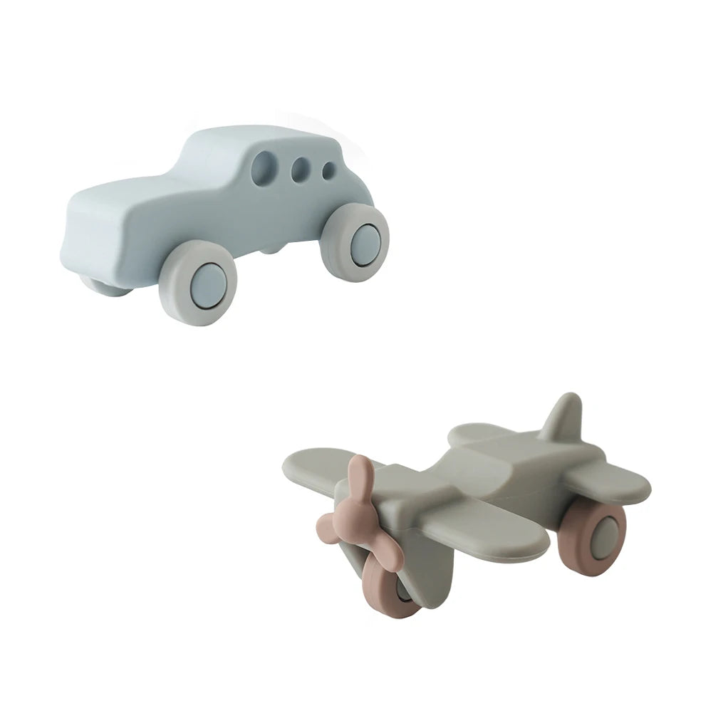 Baby Silicone Car Toys 