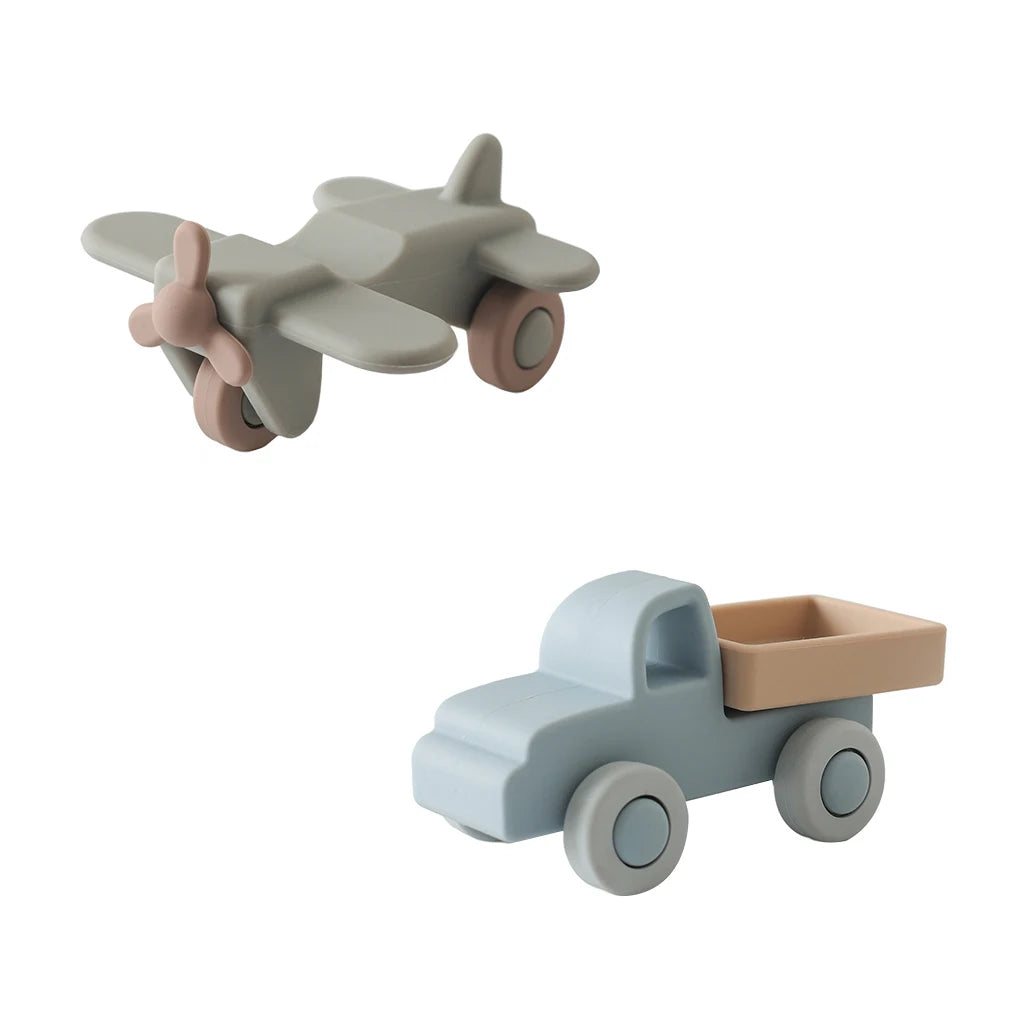 Baby Silicone Car Toys 