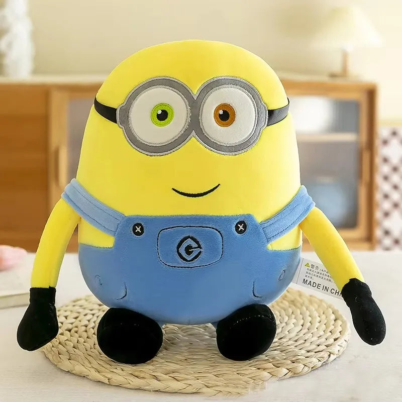 Cute Minions Movie Characters Yellow Plush Toys