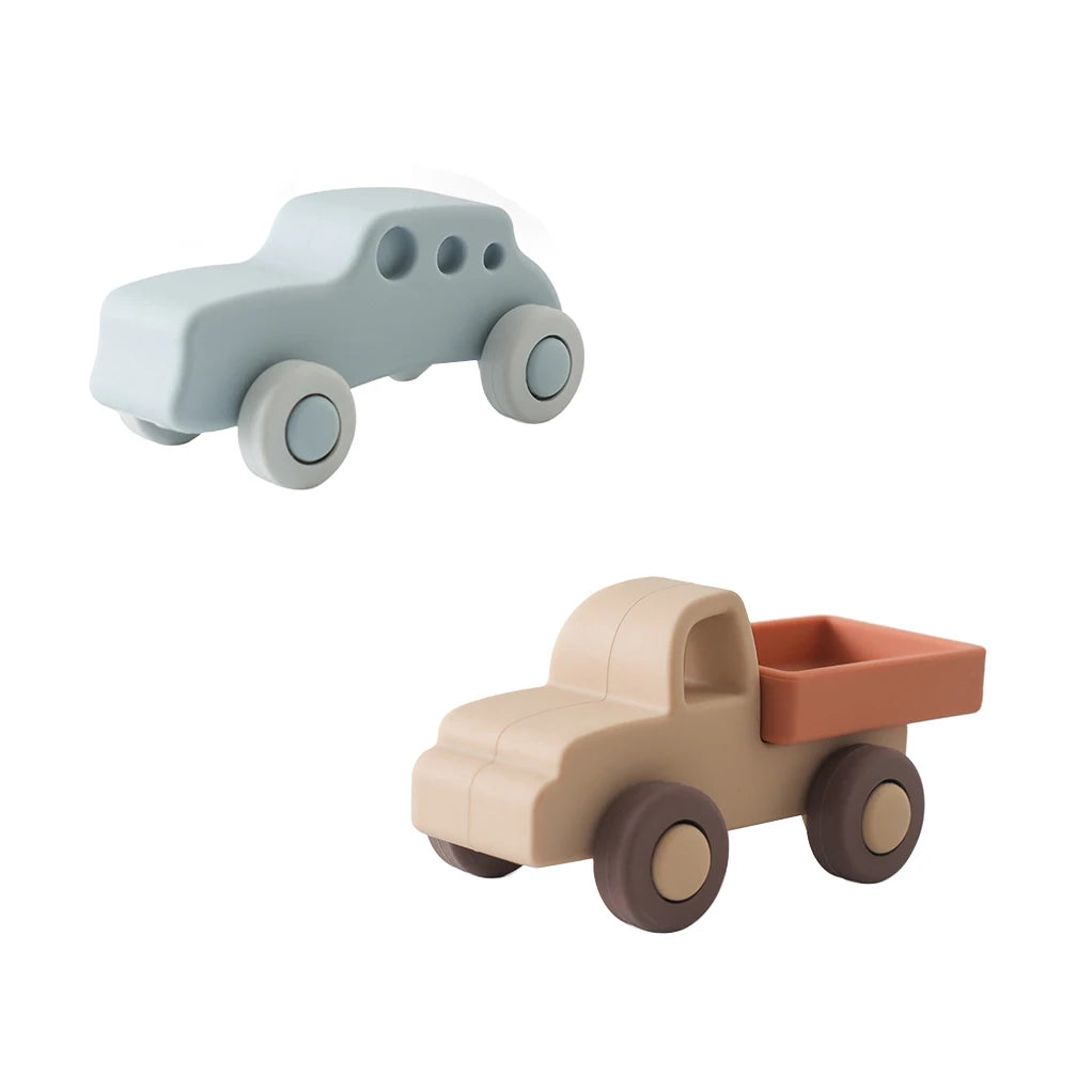 Baby Silicone Car Toys 