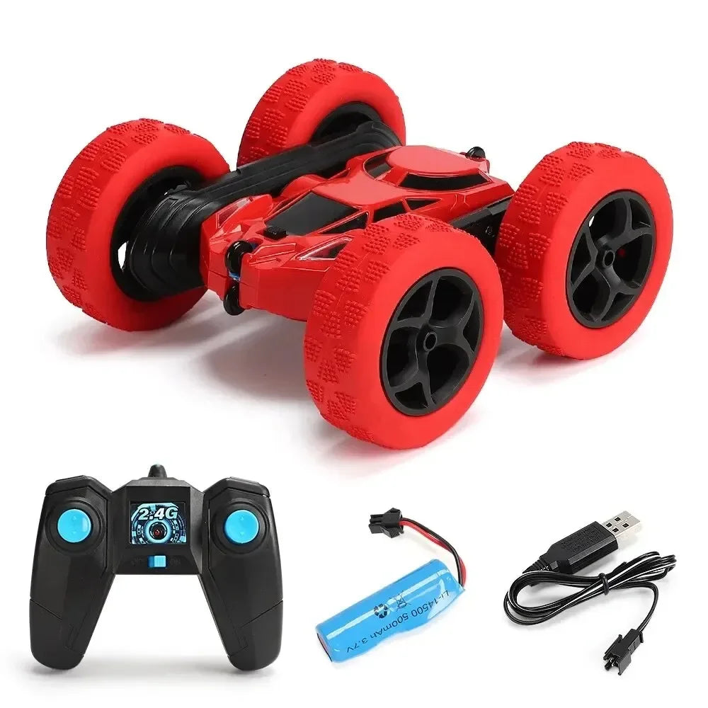 RC Stunt Car Children Double Sided Flip 2.4G Remote Control 360 Deree Rotation off Road Drift RC Car Gifts for Kids Adults Boys