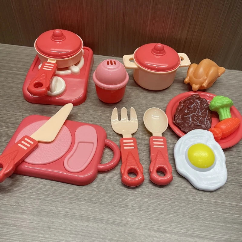 Children Pretend Simulated Food Set Kitchen Toys  