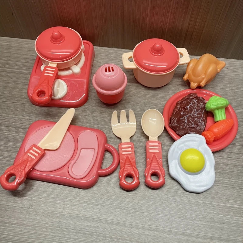 Children Pretend Simulated Food Set Kitchen Toys  