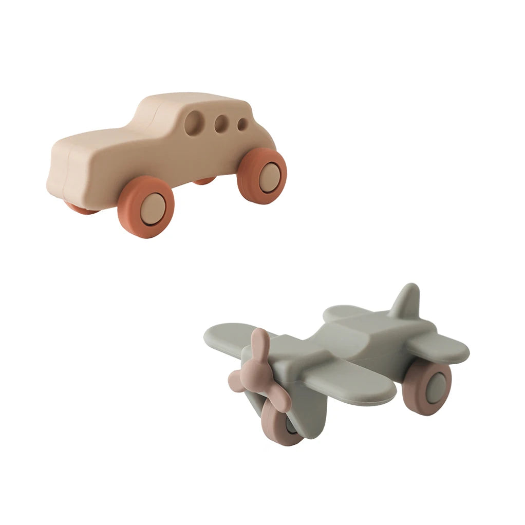 Baby Silicone Car Toys 