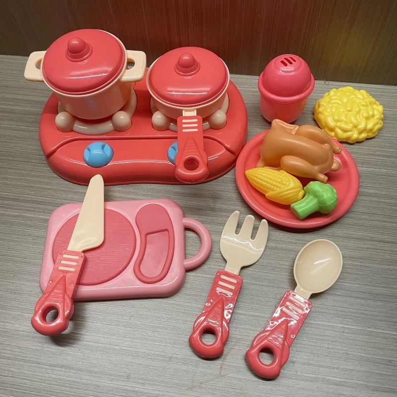 Children Pretend Simulated Food Set Kitchen Toys  