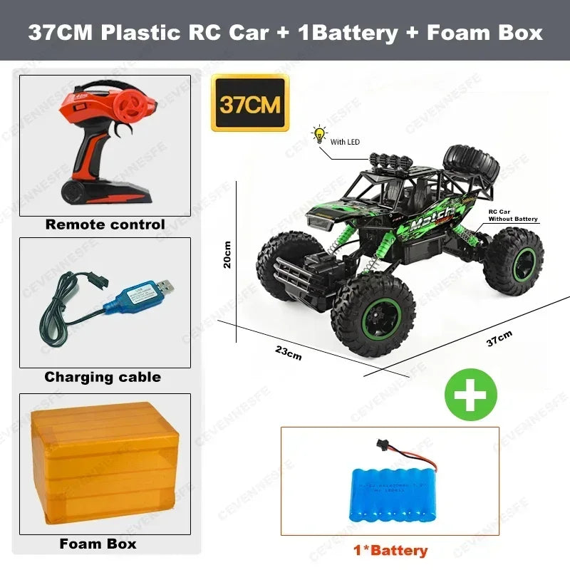 Radio Buggy 4WD RC Truck with Led Lights 