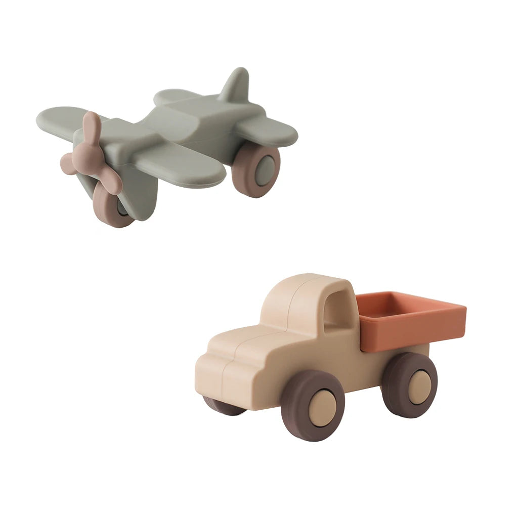 Baby Silicone Car Toys 