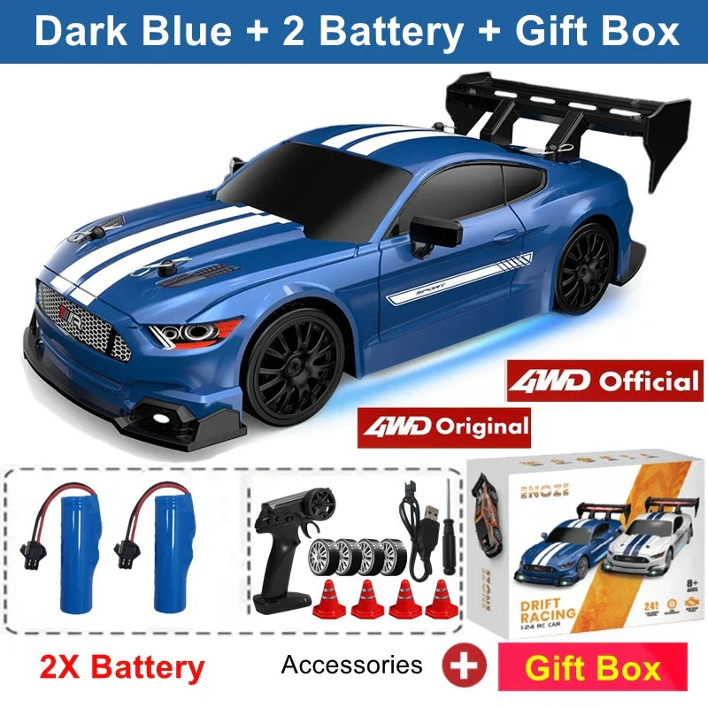 High-performance RC drift car with remote control 4WD Racing RC drift car for racing enthusiasts