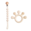  Beige 2Pc Teether