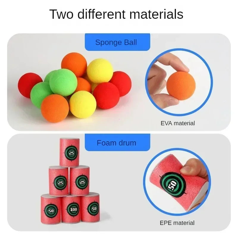  Slingshot Target Sticky Ball Game 