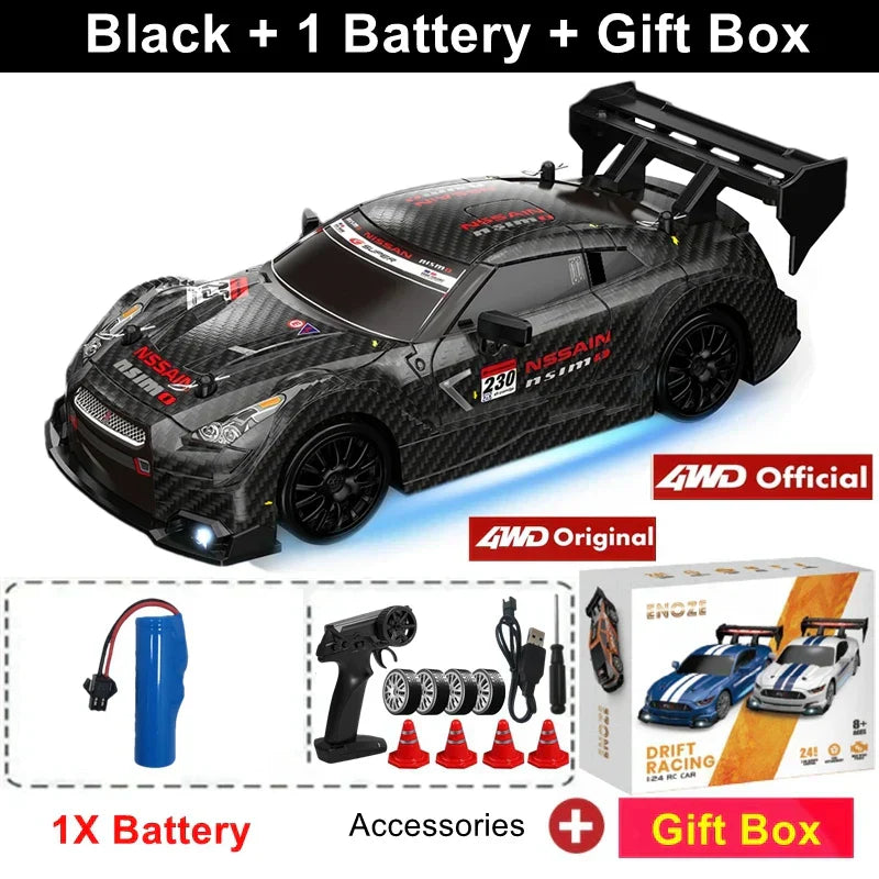 High-performance RC drift car with remote control 4WD Racing RC drift car for racing enthusiasts