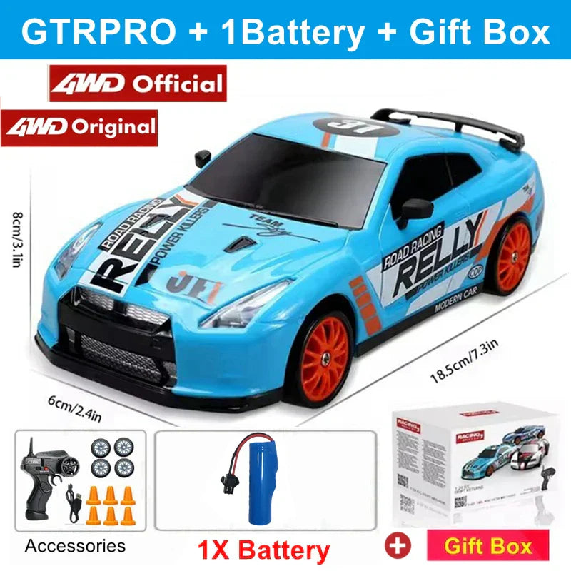 High-performance RC drift car with remote control 4WD Racing RC drift car for racing enthusiasts