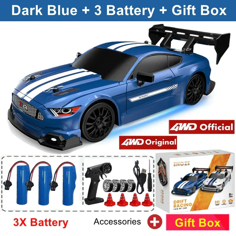 High-performance RC drift car with remote control 4WD Racing RC drift car for racing enthusiasts