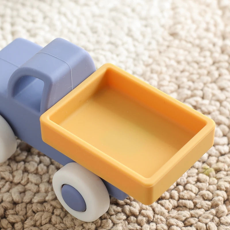 Baby Silicone Car Toys 