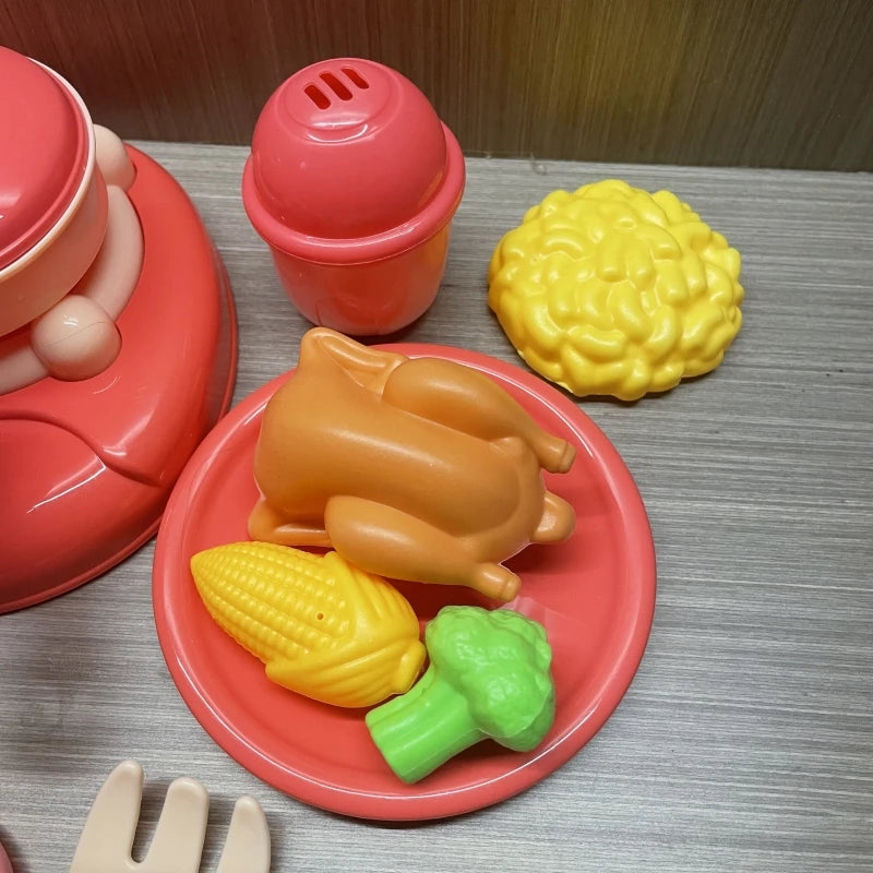 Children Pretend Simulated Food Set Kitchen Toys  