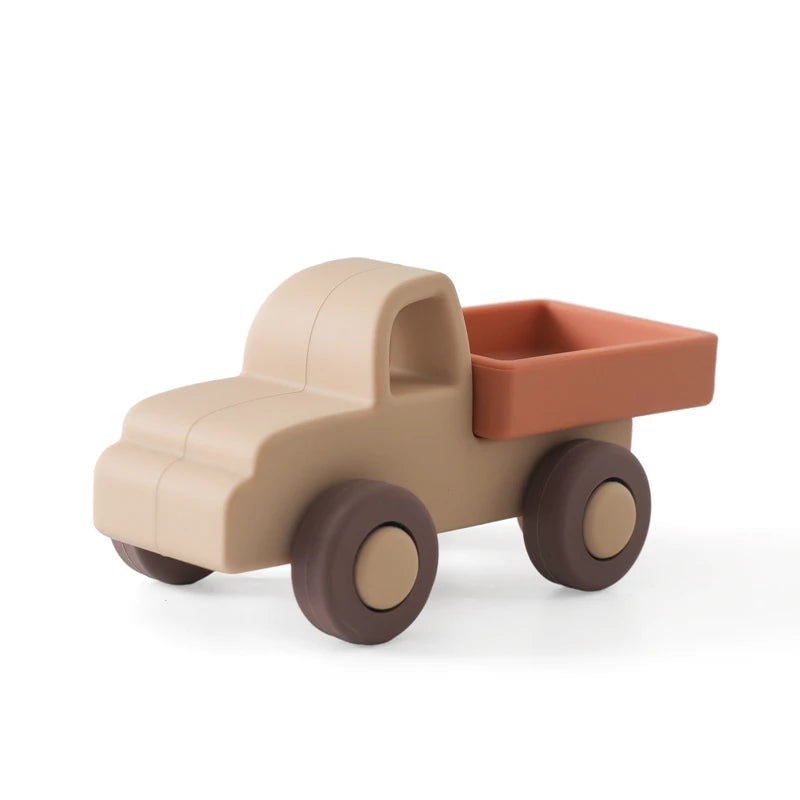 Baby Silicone Car Toys 