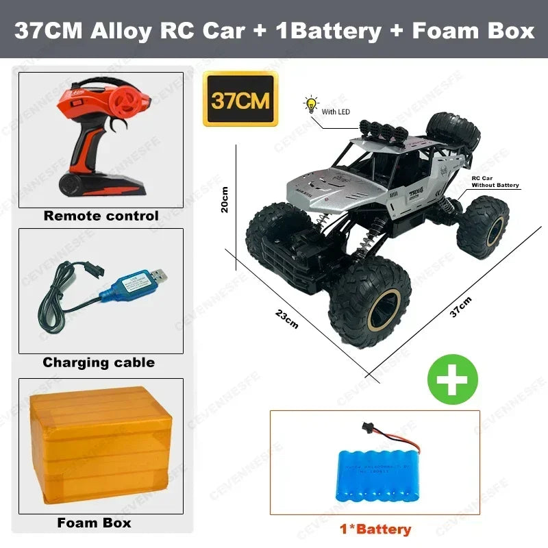 Radio Buggy 4WD RC Truck with Led Lights 