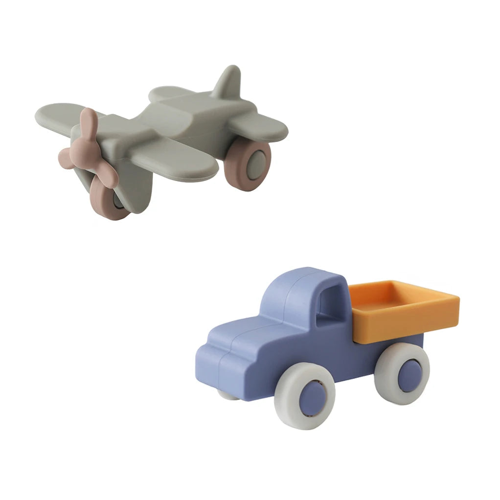 Baby Silicone Car Toys 