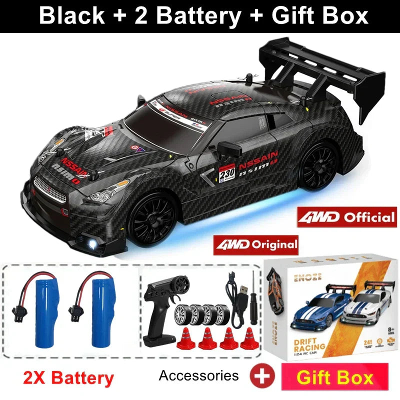 High-performance RC drift car with remote control 4WD Racing RC drift car for racing enthusiasts