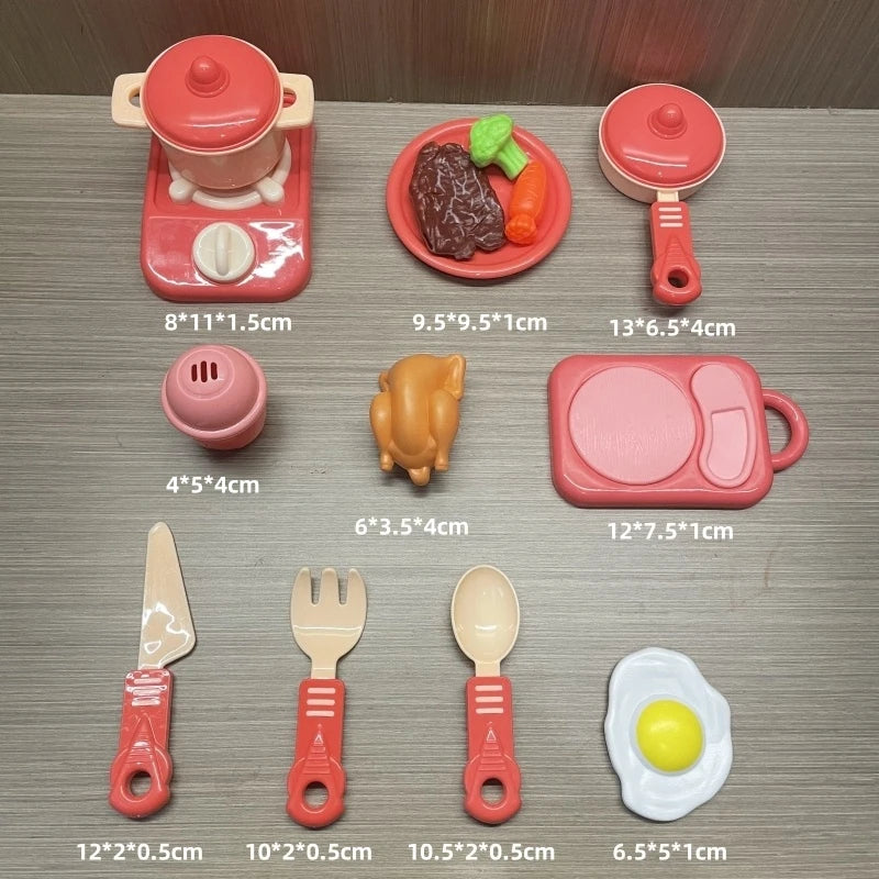 Children Pretend Simulated Food Set Kitchen Toys  