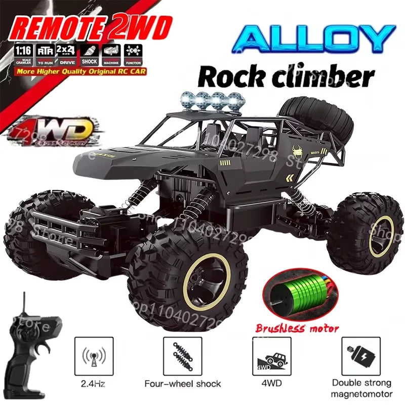 Radio Buggy 4WD RC Truck with Led Lights 