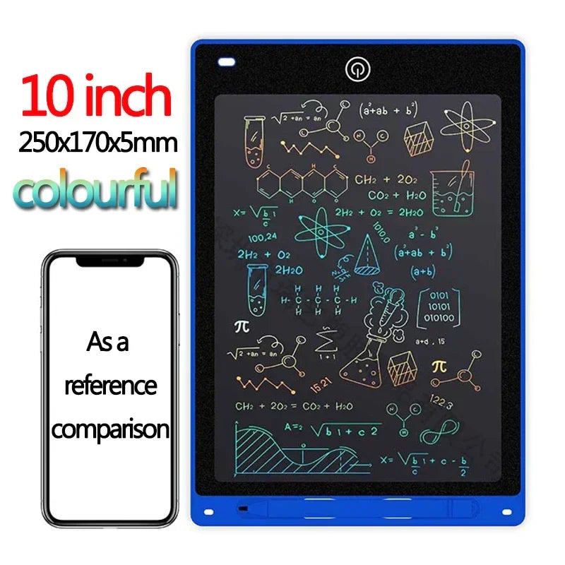 LCD Writing Tablet for Kids - 10/12 Inch Magic Drawing Board & Sketchpad Toy - Perfect Gift for Creative Play!