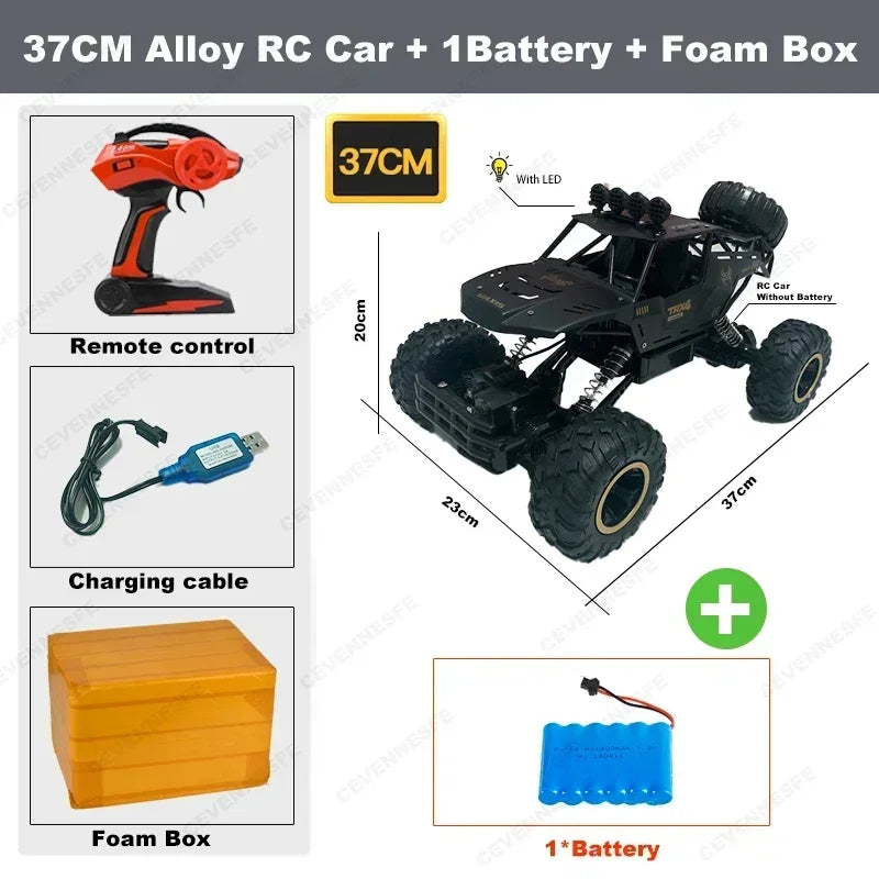 Radio Buggy 4WD RC Truck with Led Lights 