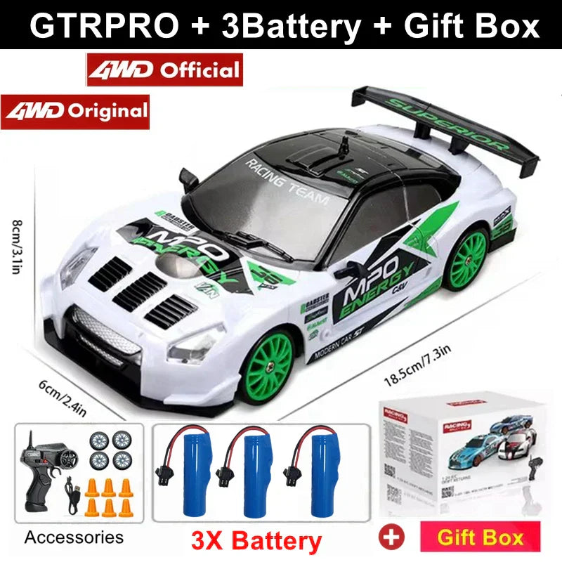 High-performance RC drift car with remote control 4WD Racing RC drift car for racing enthusiasts