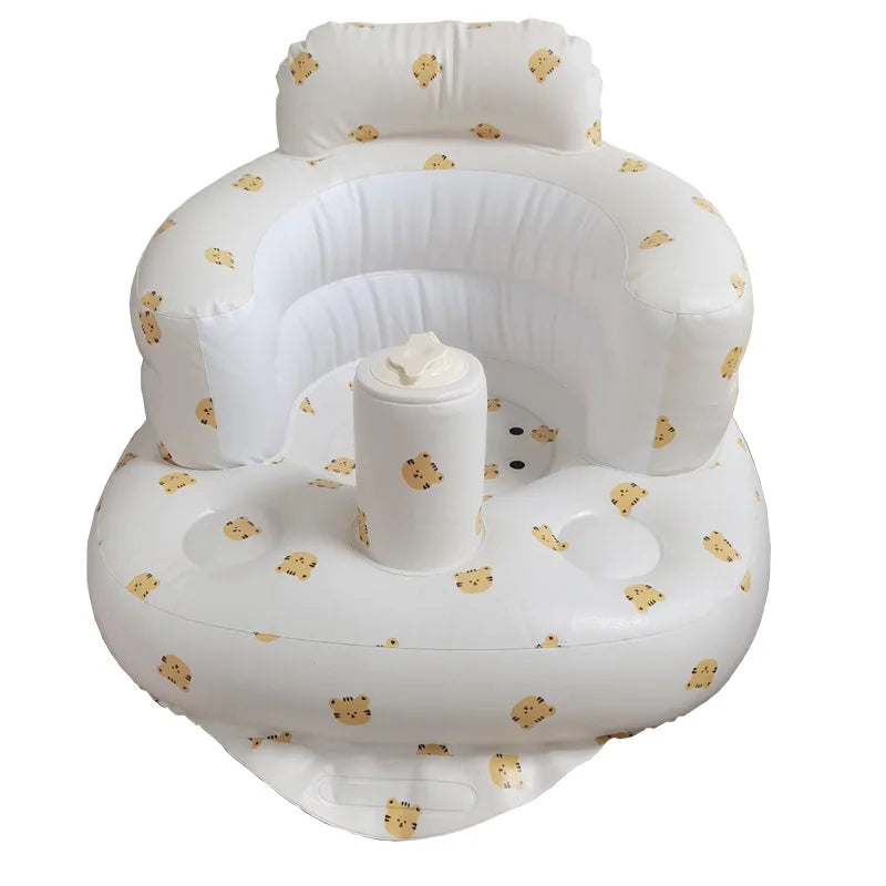 Baby Inflatable Seat for Babies Built in Air Pump Infant Back Support Sofa Infant Support Seat Toddler Chair for Sitting up Gift