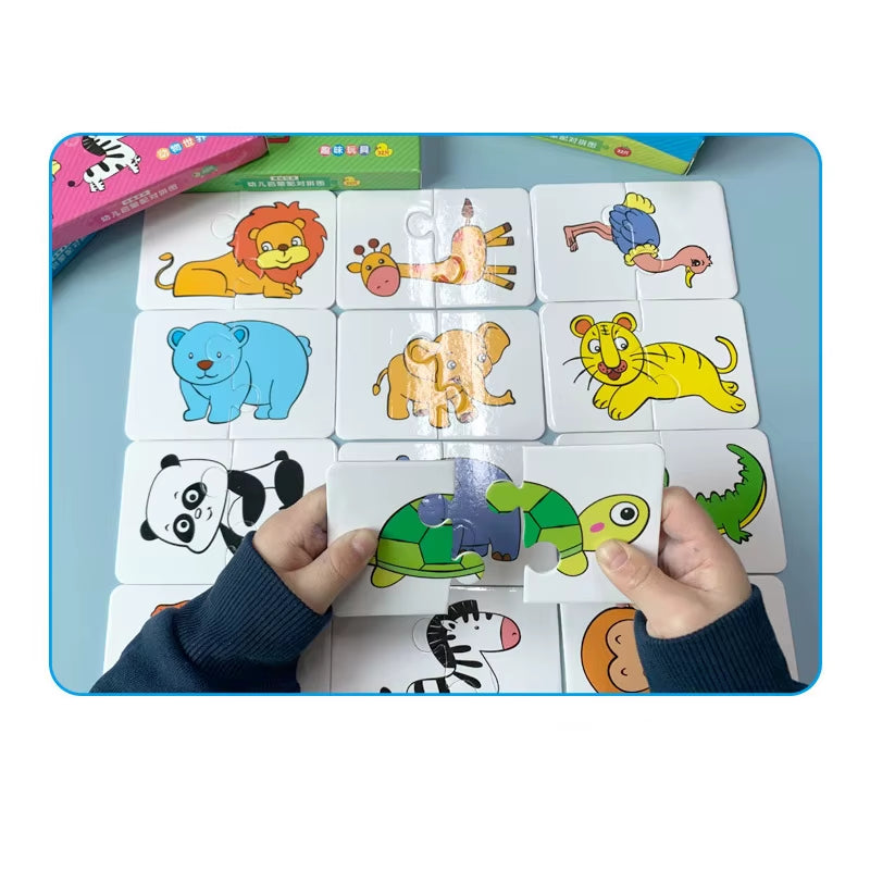 Montessori flashcards for early learning