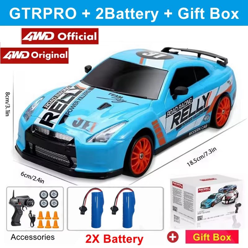 High-performance RC drift car with remote control 4WD Racing RC drift car for racing enthusiasts